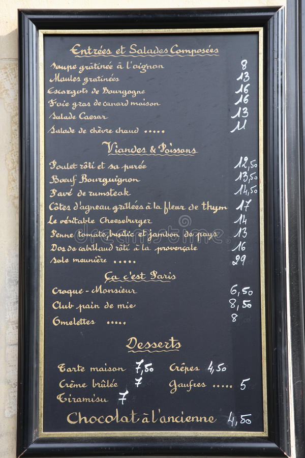 menu-di-lingua-francese-parigi-francia-10821005