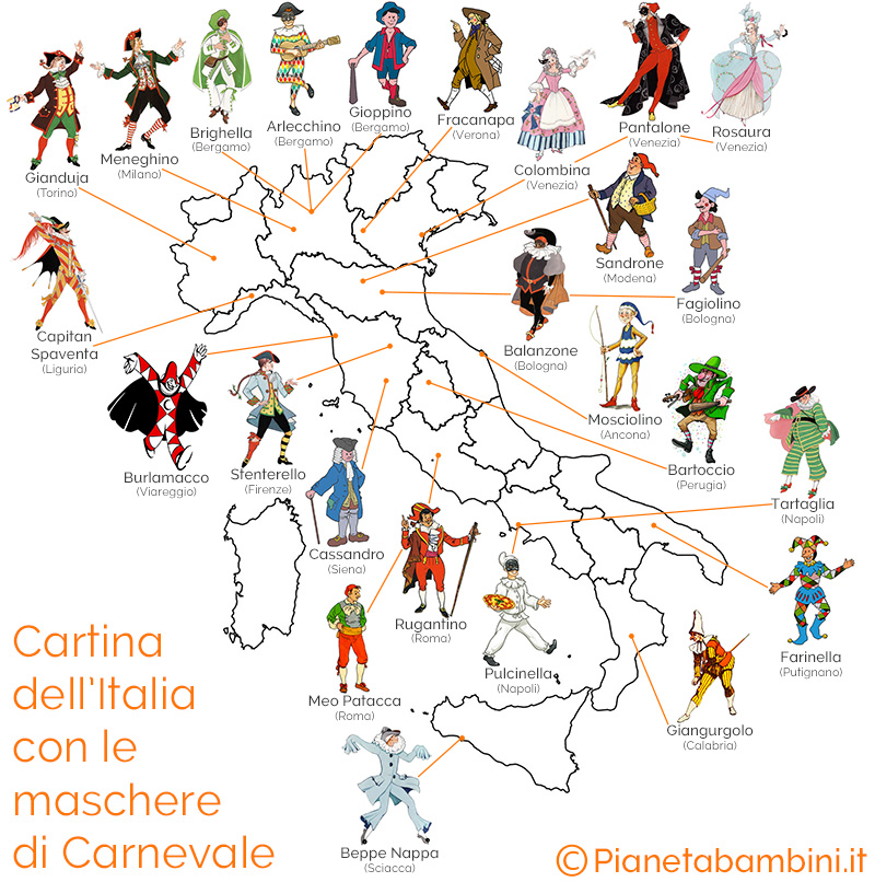 Cartina-Italia-Maschere-Carnevale